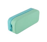 APLI - Trousse à crayons - pastel bicolor, display - silicone - jaune, bleu, lilas, rose, vert