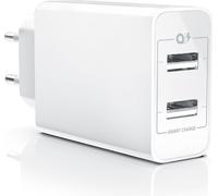 Aplic Chargeur USB 4800 mA, 2 ports avec Smart Charge + Solid Charge, puissant 24W