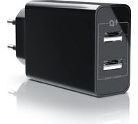 Aplic Chargeur USB 4800 mA, 2 ports avec Smart Charge + Solid Charge, puissant 24W