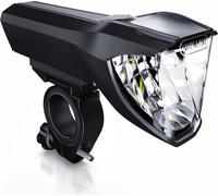 Aplic LED Akku Fahrrad Frontlicht mit 50 LUX - zugelassen nach StVZO (éclairage avant à batterie)