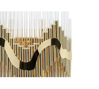 APLIQUE DE PARED METAL CRISTAL NAPER 19x19x50 CM