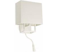 Aplique murale blanche Vesper 1 ampoule Multicolore G