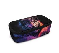 Aplkyhs Trousse à crayons avec fermeture éclair pour enfants et garçons, Star Wolf., Sac à dos enfant