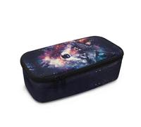 Aplkyhs Trousse à crayons d'école pour filles et garçons - Grande capacité, Star Wolf., Sac à dos enfant