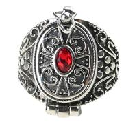 APLudoo Bague culturelle Gawu Box avec chambre intérieure réglable - Accessoire unisexe pour les fêtes et le quotidien - Usage polyvalent