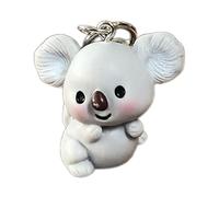 APLudoo Joli pendentif de sac à dos en forme d'animal de dessin animé, accessoire multifonction élégant pour sac à dos pour femme, Koala Turning Its He, taille unique
