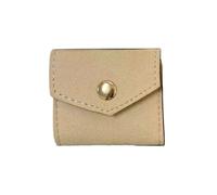 APLudoo Jolis sacs de rangement en cuir PU pour bijoux tendance en microfibre pour bijoux et boucles d'oreilles pour femmes