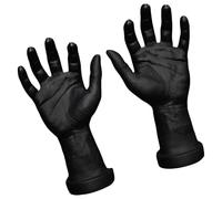 APLudoo Lot de 2 mannequins de mains humaines robustes et réalistes pour l'entraînement des ongles et les décorations de fête