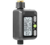 APLudoo Minuteur d'arrosage de jardin avec réglage manuel et automatique Weatherprevent pour une gestion efficace de l'arrosage de la cour