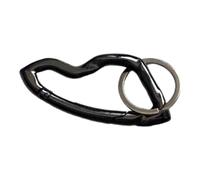 APLudoo Mousqueton surdimensionné en forme d'étoile à la mode avec des motifs d'étoiles uniques pour une utilisation tendance et pratique Accessoire de sac tendance, D, irregular