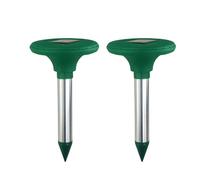 APLudoo Répulsifs anti-taupes améliorés pour pelouses, répulsifs à ultrasons à énergie solaire, répulsifs contre les taupes et campagnols