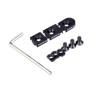 APLUSGEAR 3 pcs/Set for M600 PEQ Flashlights for M-Lok Compatible Metal Mouse Switch Cable Clip Slot Wire Guide System Cable Management Hunting Accessories