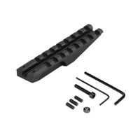 APLUSGEAR Aluminium Alloy Low Profile Rear Sight Rail for A K 47 1913 Picatinny Rail Mount Scope Adapter Base