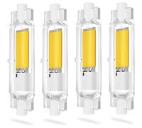 APLUSZ Ampoule R7S 78mm 20W Dimmable, Blanc Naturel 4000K, COB LED Linéaire Remplacer Lampe Halogène J78 200W, Économie Énergie Tubes