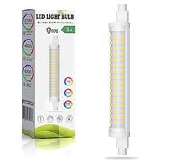 APLUSZ Ampoule R7S LED 118mm 10W équivalent 100W Halogène,Blanc naturel 4000K 1000Lm Non-Dimmable, 10W Double Extrémité Lampe Linéaire, AC220V-240V, pour Projecteur, Lampadaire, Salon, Jardin