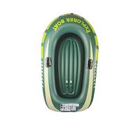 APLVFFZH 1 Bateau Gonflable Kayak Gonflable Raft Pneumatique de Flottaison pour Double Sièges Matériau PVC Robuste Convient Aux Activités Nautiques Balades, Bateau pour 2 Personnes