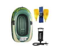 APLVFFZH 1 Bateau Gonflable Kayak Gonflable Raft Pneumatique de Flottaison pour Double Sièges Matériau PVC Robuste Convient Aux Activités Nautiques Balades, 1 Personne avec pagaie