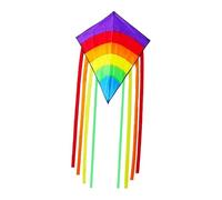 APLVFFZH à Longue Queue, Monofil en Polyester Coloré avec Structure Robuste en Fibre de Verre, Toit Résistant et Conception Pliable Pou, Tête Violette