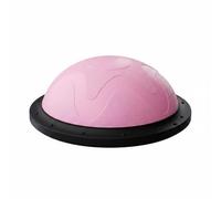 APLVFFZH Balance d'Entraînement Ballon Stabilité Demi Boule Support EVA Antidérapant Entraînement Musculaire Posture Core Énergie Adapté Pratique Maison Gymnase Pilates, Rose, Rose