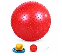 APLVFFZH Ballon d’Exercice Gonflable, 75CM Rouge (Épais) | Aiguille gonflage, Ballon d’activité, Développement moteur, Pour éducateurs spécialisés