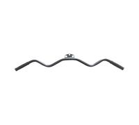 APLVFFZH Barre de Traction pour Système de Poulies Poignée pour Triceps et Curl Accessoire Détachable pour Machine à Câble Adapté Aux Exercices de Force et de, 106 Cm Courbé