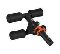 APLVFFZH Barre D'entraînement du Tibial Antérieur, Barre d'exercice pour Les Jambes en Fonte, Support de Mollet Réglable, Fermeture Sécurisée, PP, Tangerine