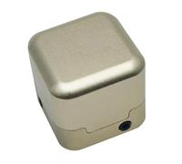APLVFFZH Boîtier de Craie pour Queue de Billard en Alliage D'Aluminium Résistant et Compact Idéal pour Le Transport et Le Rangement des Craies Parfait pour Le, Or