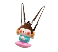 APLVFFZH Bouddha en Peluche Mignon en Forme de, Sac à Dos pour l'université