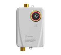 APLVFFZH Chauffe Eau Instantané Électrique sans Réservoir Chauffe Eau Domestique Chauffe Eau sous Évier Appareil Cuisine sans Réservoir Réchauffement Rapide 35, Blanc