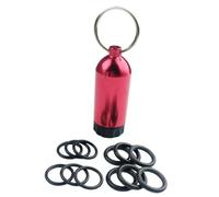APLVFFZH Clé de Plongée en Laiton Massif, Accessoire Professionnel 3,1 X 0,9 Pouces pour L'entretien du Détendeur, Joints Toriques en Caoutchouc, Rouge