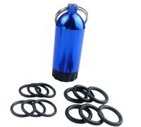 APLVFFZH Clé de Plongée en Laiton Massif, Accessoire Professionnel 3,1 X 0,9 Pouces pour L'entretien du Détendeur, Joints Toriques en Caoutchouc, Bleu