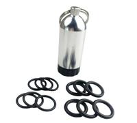 APLVFFZH Clé de Plongée en Laiton Massif, Accessoire Professionnel 3,1 X 0,9 Pouces pour L'entretien du Détendeur, Joints Toriques en Caoutchouc, Argenté