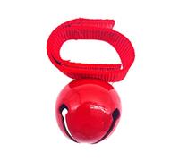 APLVFFZH Clochette en Métal Bear Bell, Sonore pour La Faune Sauvage, Idéale pour La Randonnée, L'alpinisme, Le Vélo et Les Situations d'urgence, Rouge