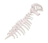 APLVFFZH Costume de Squelette de Dinosaure avec Motif D'os Valeur. Combinaison Préhistorique, Accessoire à Thème. Lavage Facile. Convient A, Blanc