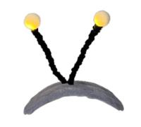 APLVFFZH Décoration Casque Ski Tentacules Accessoire Décoratif Lumineux pour Casque Ornement Flexible Créatif Pliable en Polyester Adapté Au Ski Cyclisme Activ, Abeille Violet Clair