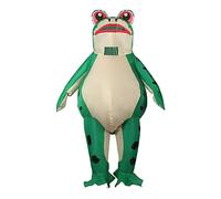 APLVFFZH Déguisement de Grenouille Gonflable, Tenue de Grenouille Mignonne pour Fête, Carnaval, Costume Intégral de Dessin Animé, Halloween, Cosplay pour Enfan, je
