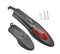 APLVFFZH Ensemble de Garde-Boue de Vélo Enfant avec éclairage, Bavettes et Protections Anti-Boue Portables, Pièces de Rechange pour Activités de Plein Air et C, 16 Pouces to 18