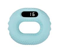APLVFFZH Exerciseur main en silicone avec compteur numérique pour renforcement musculaire et rééducation la main, Vert lac, Version connexion Bluetooth