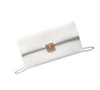 APLVFFZH Femmes Embrayage Fashion Evening Sac pour Les événements de Bal Nombre de Noces de Fête sur Le Thème, Blanc