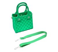 APLVFFZH Hole Bag Sac à Main pour Femme Étanche Panier de Rangement Portable Sac de Plage Léger Sac de Fonctionnel en EVA Adapté Aux Sorties Cadeaux Loi, Vert