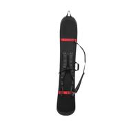 APLVFFZH Housse de Snowboard Compacte et Portable avec Fond en Caoutchouc Protecteur, Pliable et Pratique, Idéale pour Les, Le Transport et Le Rangemen, Noir et Rouge