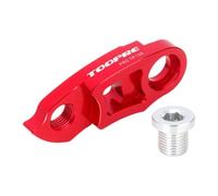 APLVFFZH Kit D'extension de Patte de Arrière pour Vélo, Outil D'alignement, Adaptateur de Composant, Rallonge avec Vis, Rouge