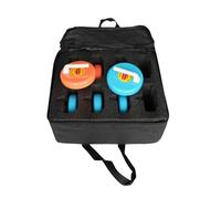 APLVFFZH Lot de 8 Disques Antidérapants En Polypropylène, Faciles à Transporter et Adaptés Aux Activités Sportives D'hiver et à L'enseignement Scolaire, Orange Bleu Clair