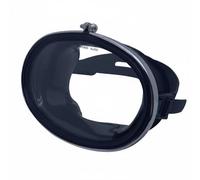 APLVFFZH Lunettes de Plongée avec Lentille Épaisse Anti-déformation Masque Pêcheur Classique Équipement Aquatique Multifonction Bande PVC Souple Vision Nette , Noir