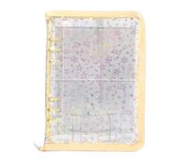 APLVFFZH Organisateur de Bijoux, Livre pour Colliers, Cartes, Souvenirs et Broches, Jaune