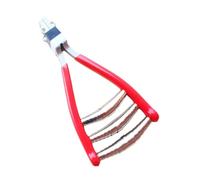 APLVFFZH Outil de Cordage de Tennis, Pince à Cordage Professionnelle à Mâchoires Larges pour Raquettes, Construction en Aluminium et Acier, M, Rouge