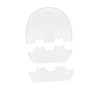 APLVFFZH Outil de Positionnement pour Raquette de Tennis de Table en 2 Pièces, Dispositif de Placement de Couvre-Raquette, Aide Au Réglage du Couvre-Raquette, Horizontal