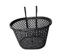 APLVFFZH Panier de Vélo, Panier de Roue Avant, Panier Pliable, Panier de Rangement, Panier de Guidon avec Crochets pour Un Retrait Facile, Convient Aux Enfants, Noir