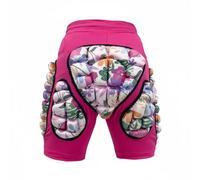 APLVFFZH Pantalon de Protection pour Enfants Short de Sécurité Renforcé sous-vêtement Matelassé Équipement Sportif pour Garçons et Filles Utilisable pour , Rose , 110-XS 2-3 Ans Tour De Taille 44cm