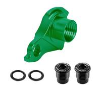 APLVFFZH Patte de Arrière de Vélo avec Boulons, Fixation Arrière pour Cadre, Accessoires de Cyclisme, Crochet de Queue pour Le Cyclisme en Extérieur, Vert